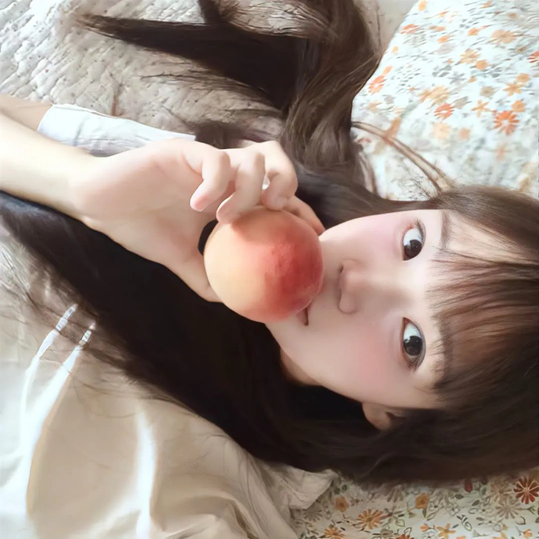 玻璃橱窗中的姑娘